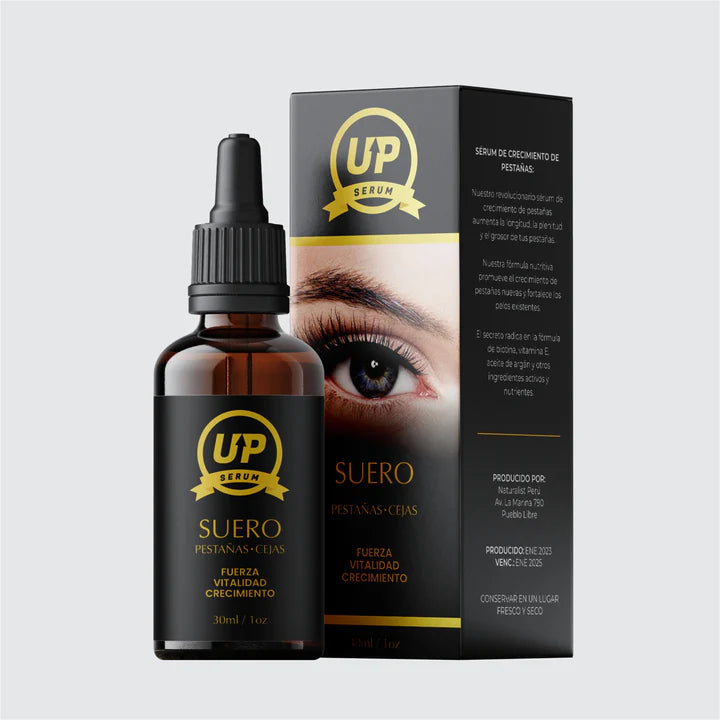 SERUM UP - Alargamiento de Pestañas y Cejas